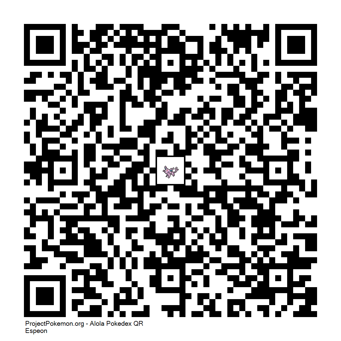 Cdigo QR de Espeon